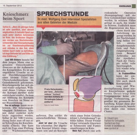 rzte-Krone vom 15.09.2012